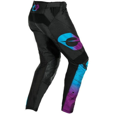 O'Neal 2025 Motocross Pants Mayhem Scarz Black Blue Purple
