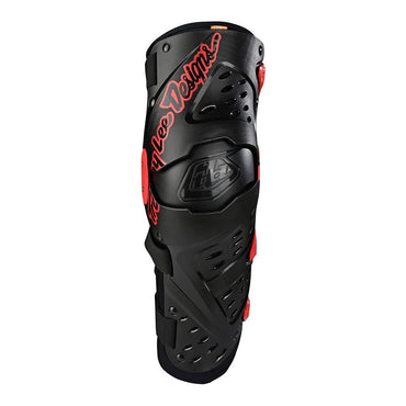 Troy Lee Designs 2025 Motocross Triad Hard Shell Knee Shin Guards Solid Black