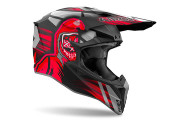 Airoh Helmet 2024 Wraaap Cyber Red Matt