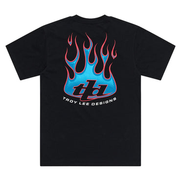 Troy Lee Designs Spring 2025 MX Torched Casual T-Shirt Black