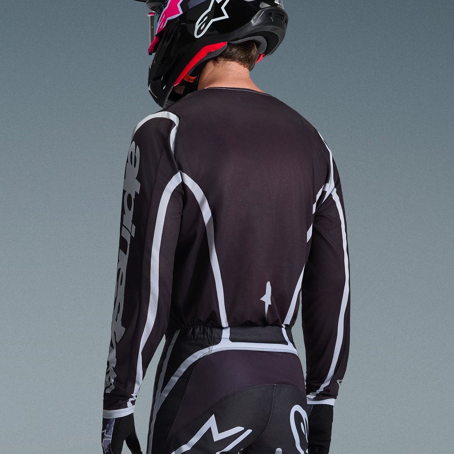 Alpinestars 2026 Fluid Apex Motocross Combo Kit Black Grey