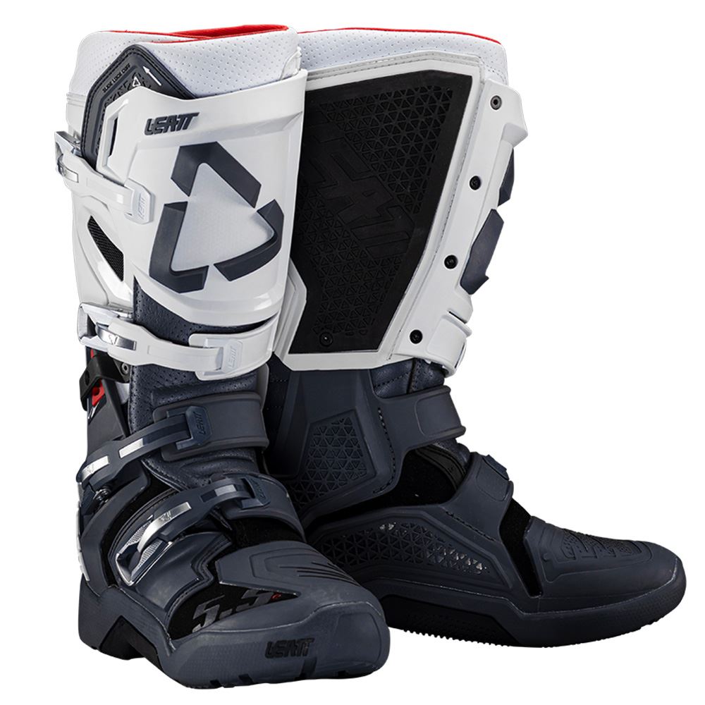 Leatt 2026 Motocross Boots 5.5 Flexlock Enduro White