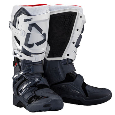 Leatt 2026 Motocross Boots 5.5 Flexlock Enduro White