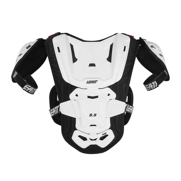 Leatt 2024 Chest Protector 5.5 PRO Youth White