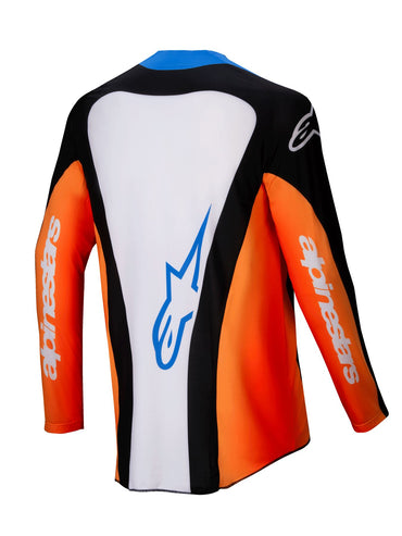 Alpinestars 2025 Techstar Melt Motocross Jersey Orange Blue