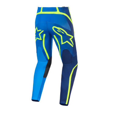 Alpinestars 2026 Fluid Apex Motocross Pants Blue Yellow Flo