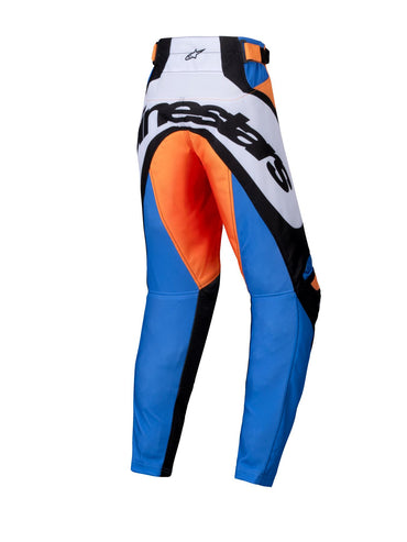 Alpinestars 2025 Racer Melt Youth Motocross Pants Orange Blue