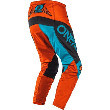 O'Neal 2024 Motocross Pants Element Factor Grey Orange Blue