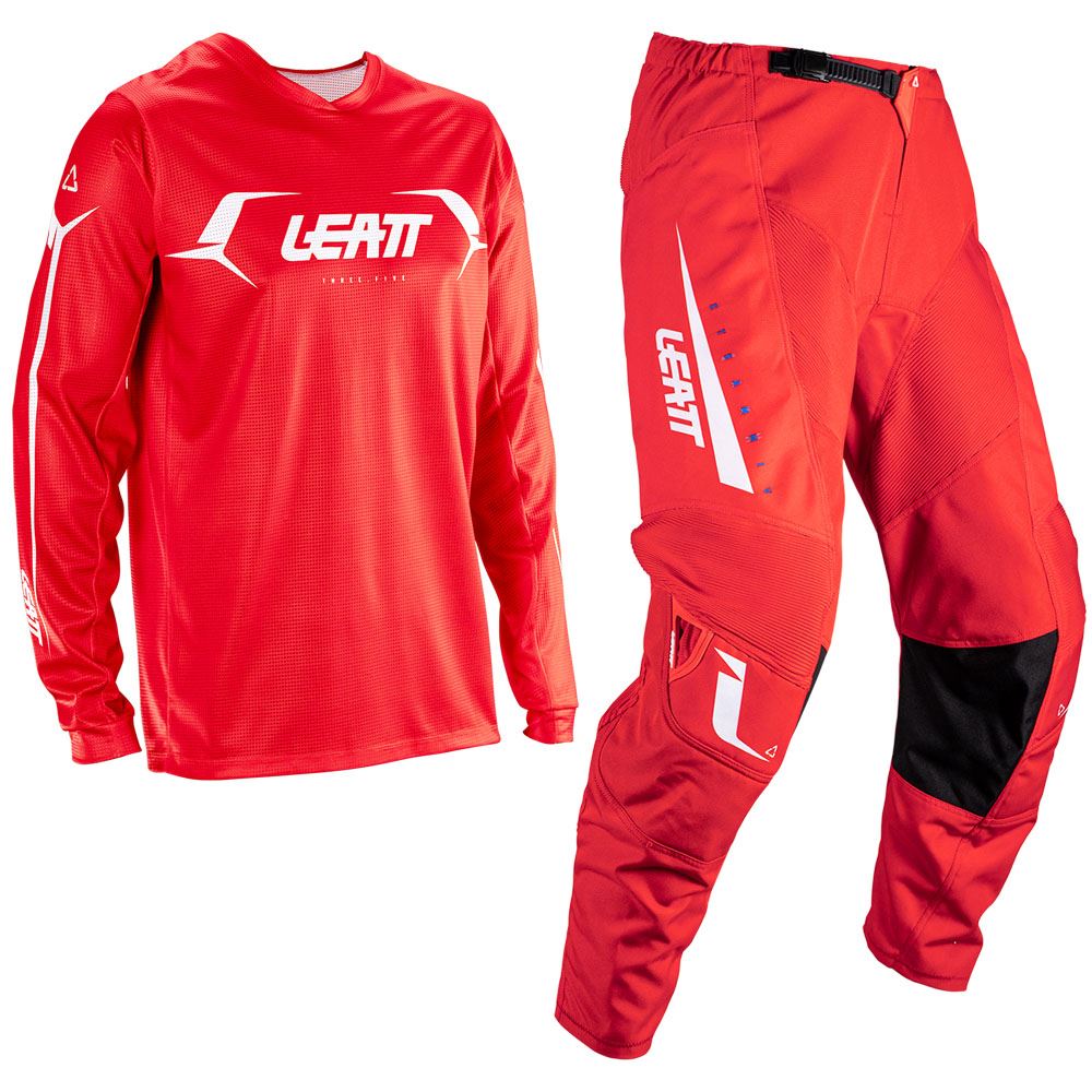 Leatt 2026 Motocross Combo Kit Youth 3.5 Red