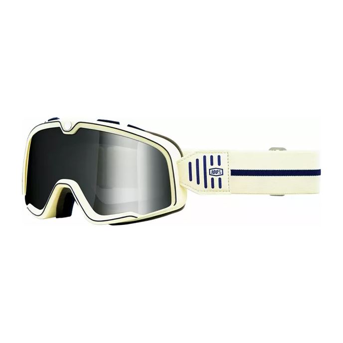 100% MX Goggles Barstow Silver Mirror
