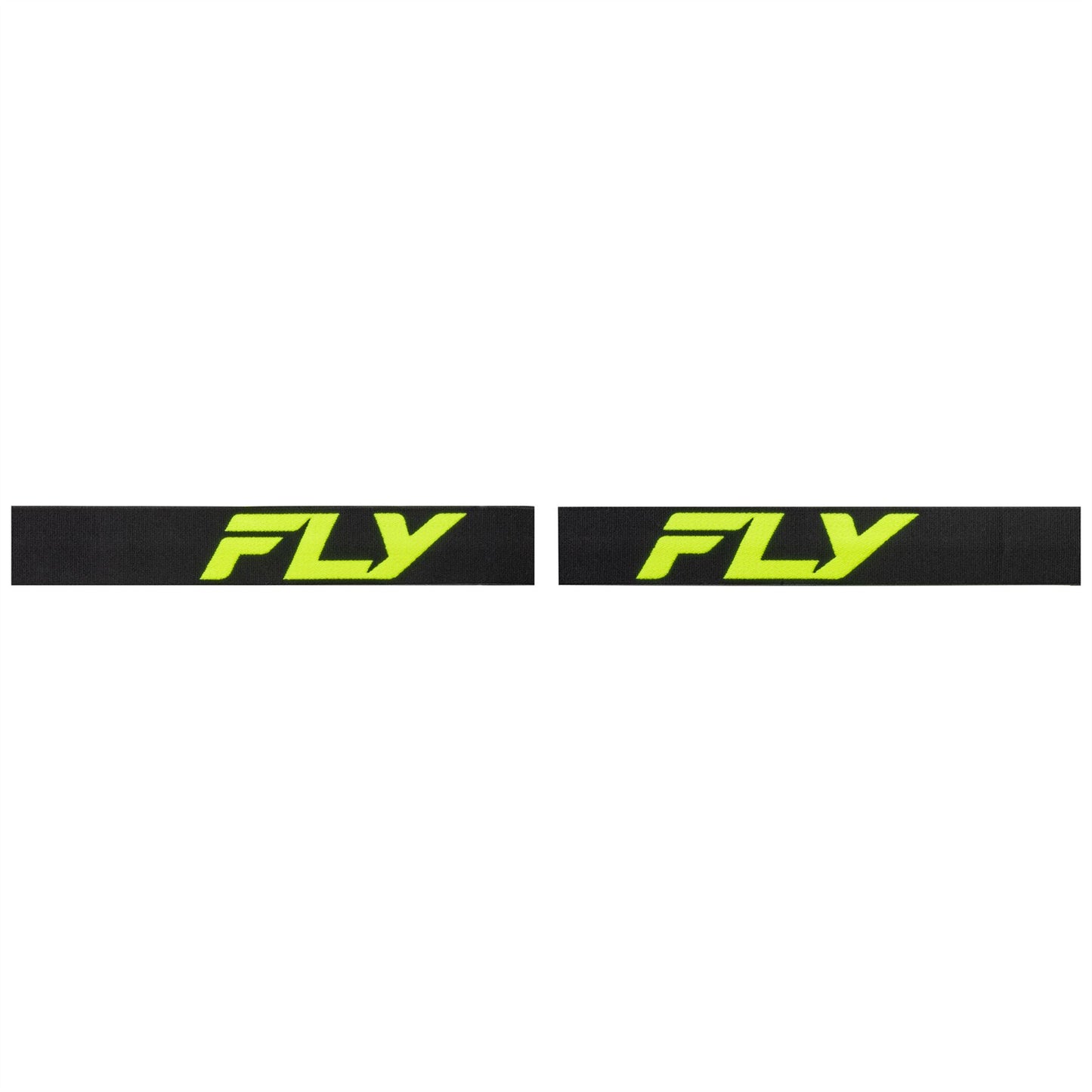 Fly Racing 2025 Focus Motocross Goggles Black Hi-Viz with Clear Lens