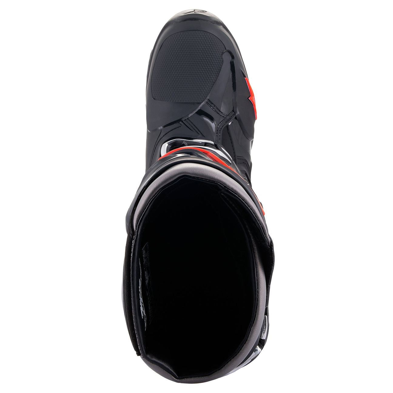 Alpinestars 2025 Tech 10 Motocross Boots Black Red Fluo