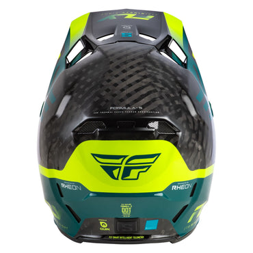 Fly Racing 2026 Motocross Helmet Formula S Byte Carbon Teal Lime