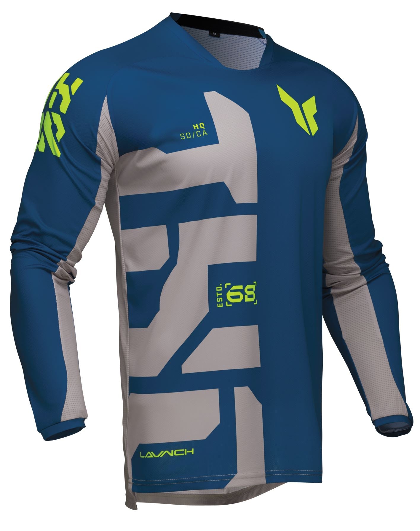 Thor 2025 Motocross Jersey Launchmode Forge Blue