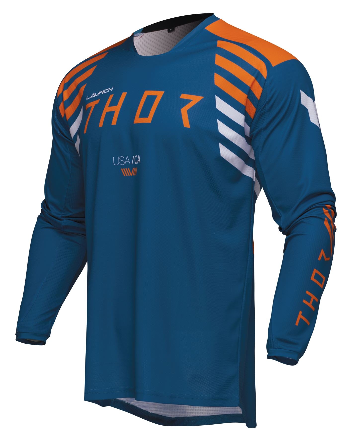 Thor 2025 Motocross Jersey Launchmode Zone Blue