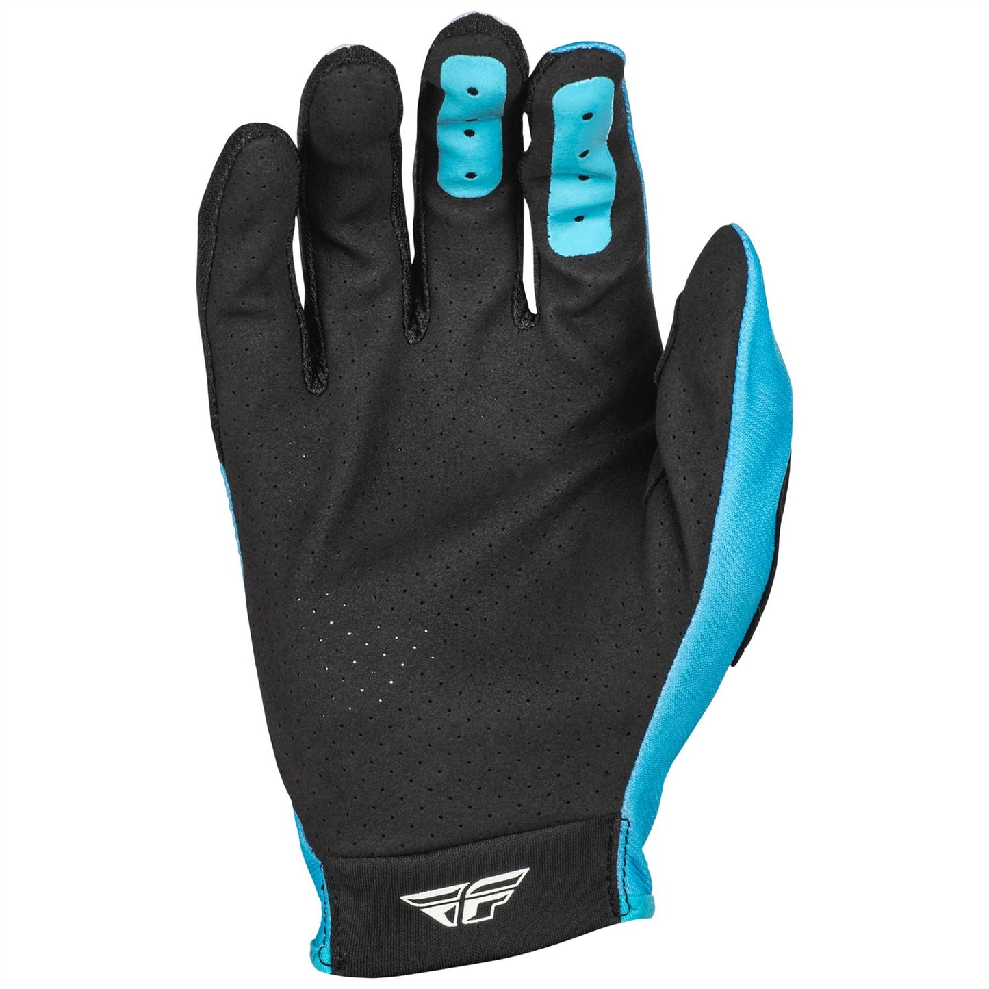 Fly Racing 2025 Youth Lite Motocross Gloves Blue White Black