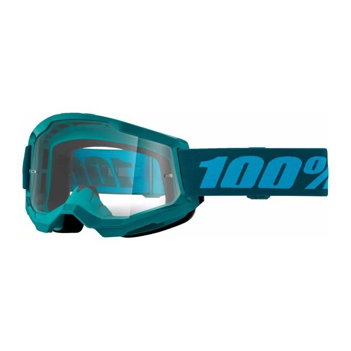 100% MX Goggles Strata 2 Stone Clear