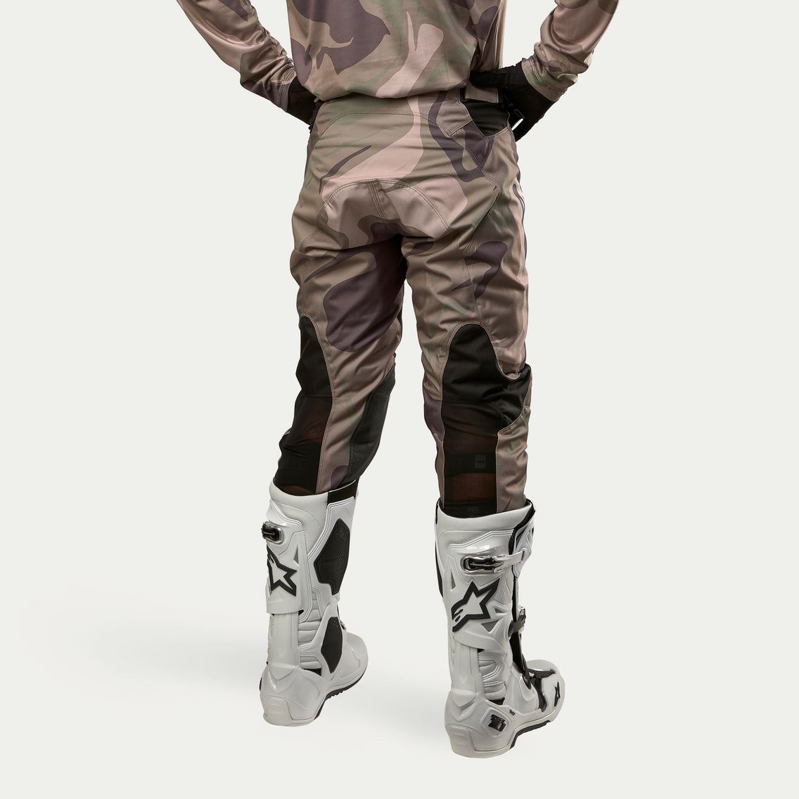 Alpinestars 2024 Racer Tactical Motocross Combo Kit Pants & Jersey Military Green Camo Brown Clearance