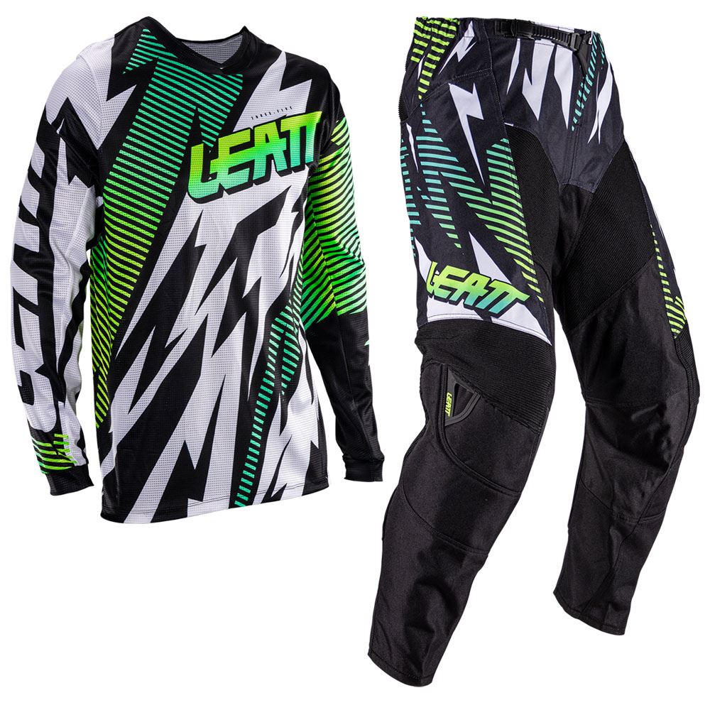 Leatt 2026 Motocross Combo Kit Youth 3.5 Storm Teal