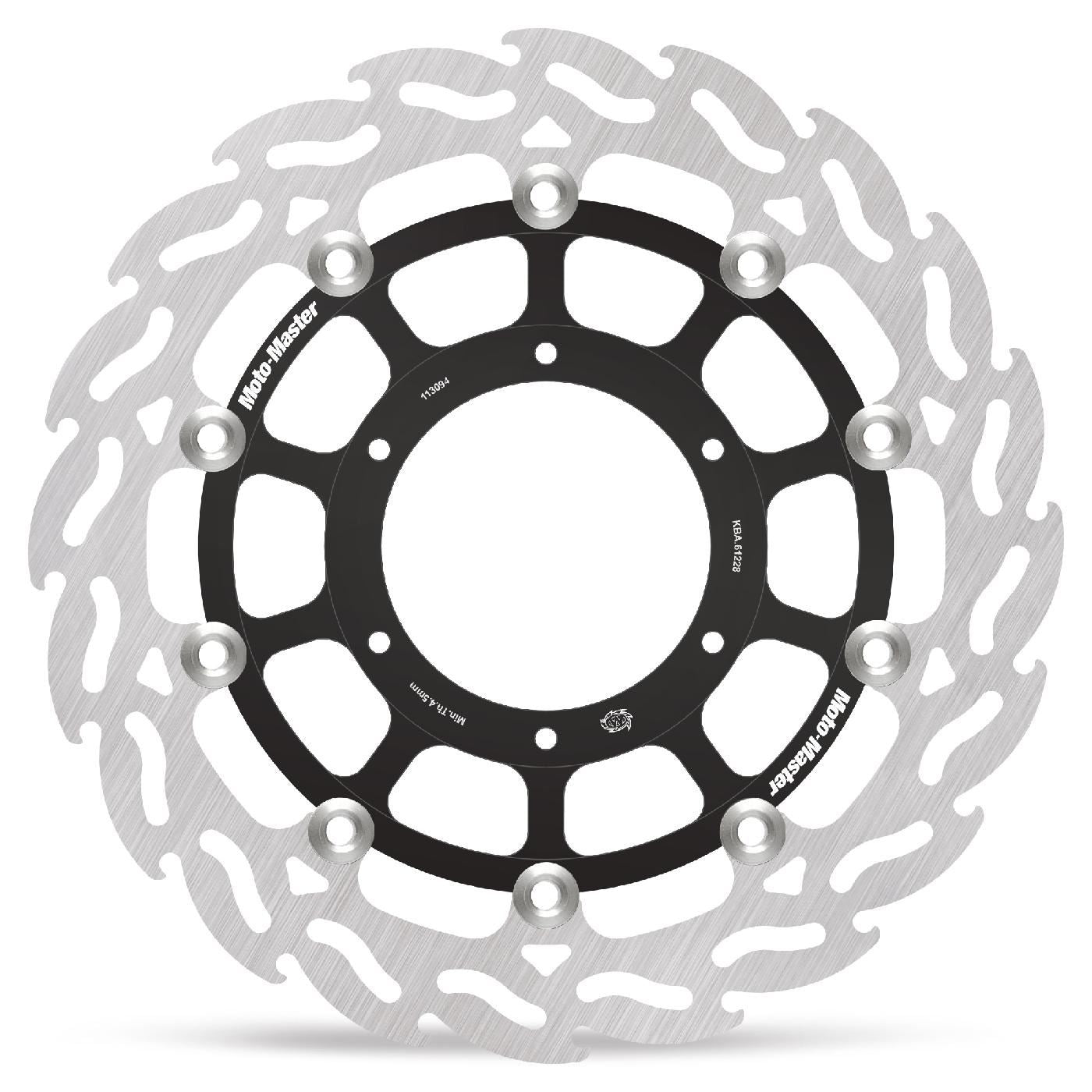 Moto-Master Floating Flame Series 296 mm Front Brake Disc