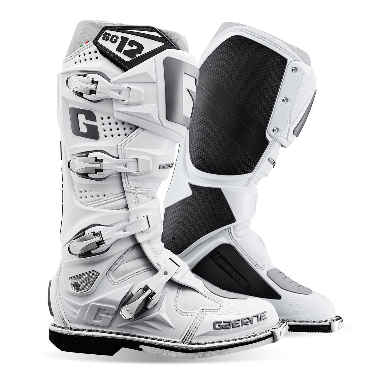 Gaerne SG12 Motocross Boots White