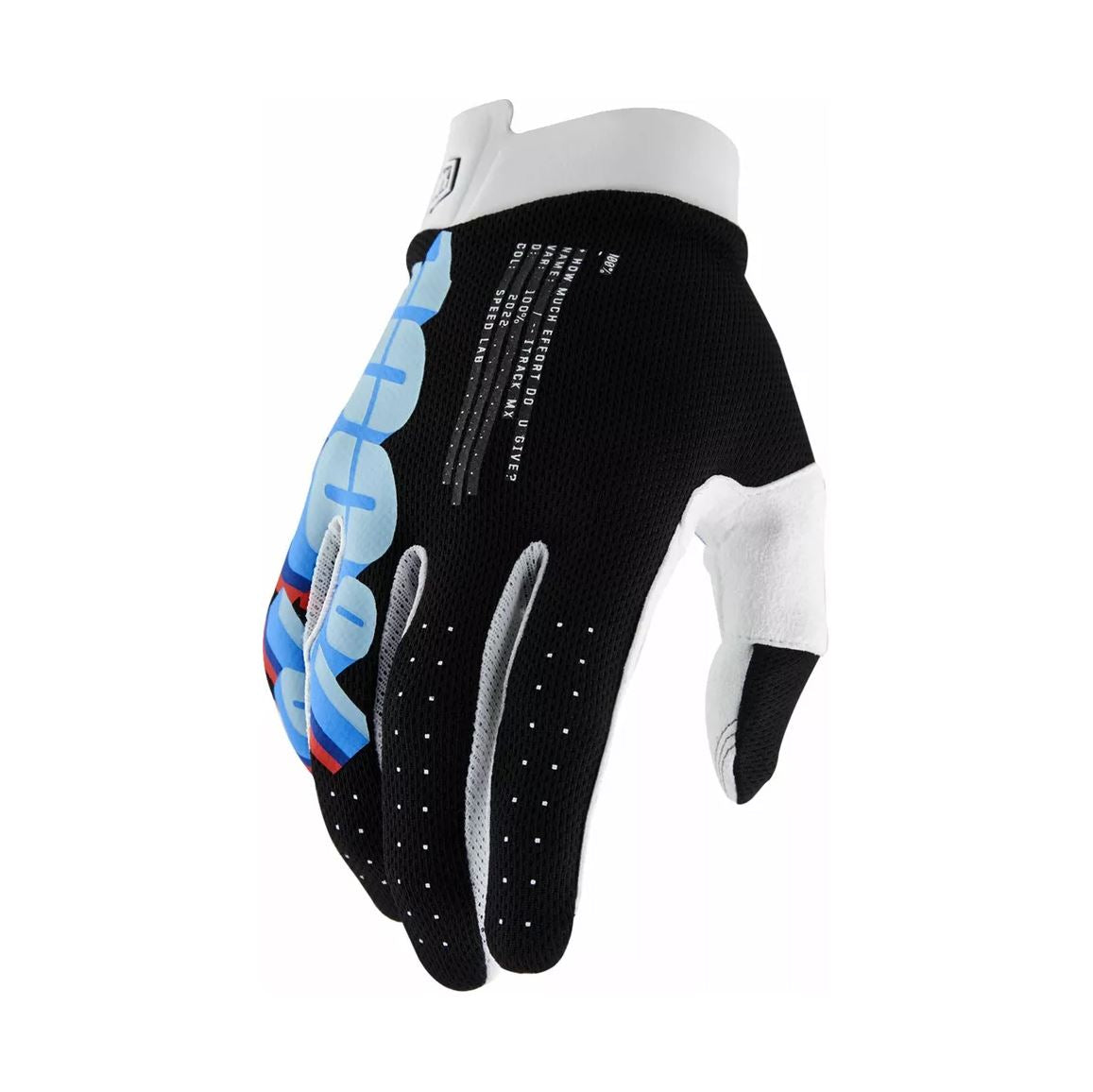 100% MX Gloves iTrack System Black