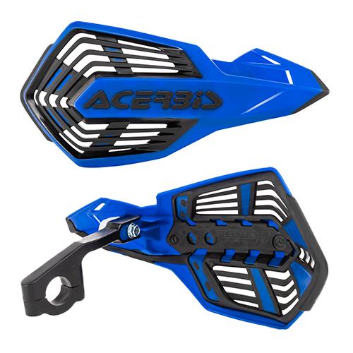 Acerbis X-Future MX Handguards Blue Black Husqvarna TE 300 2014 - 2017 & 2024