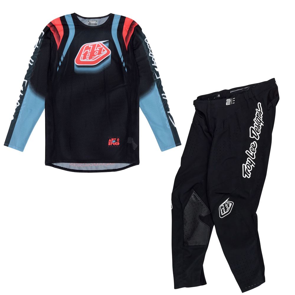 Troy Lee Designs Spring 2025 MX Combo Kit SE PRO AIR Swarm Midnight