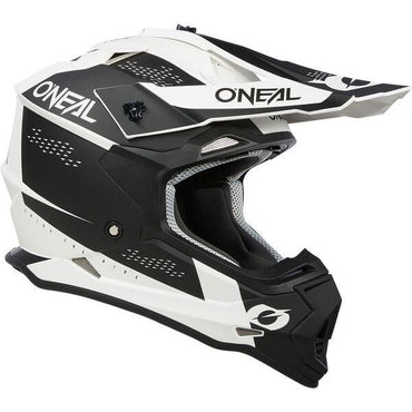 O'Neal 2024 Motocross Helmet 2SRS Slam Black White