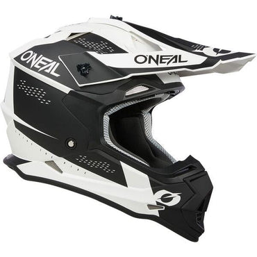 O'Neal 2025 Motocross Helmet 2SRS Slam Black White