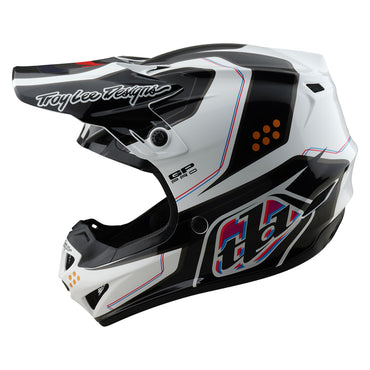 Troy Lee Designs Spring 2025 MX Helmet GP PRO Youth Trooper White