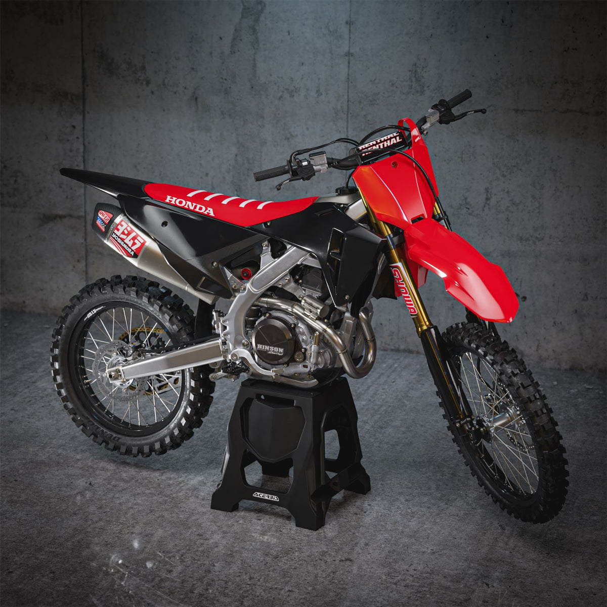 Acerbis Full Plastic Kit Red Black 0026547.349
