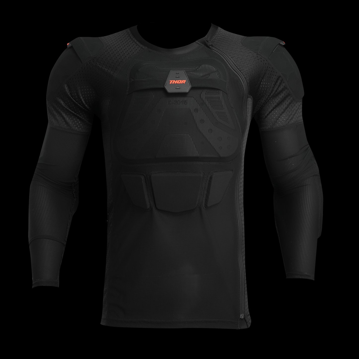 Thor 2025 Motocross Body Armour Guard Senrty Stealth Black