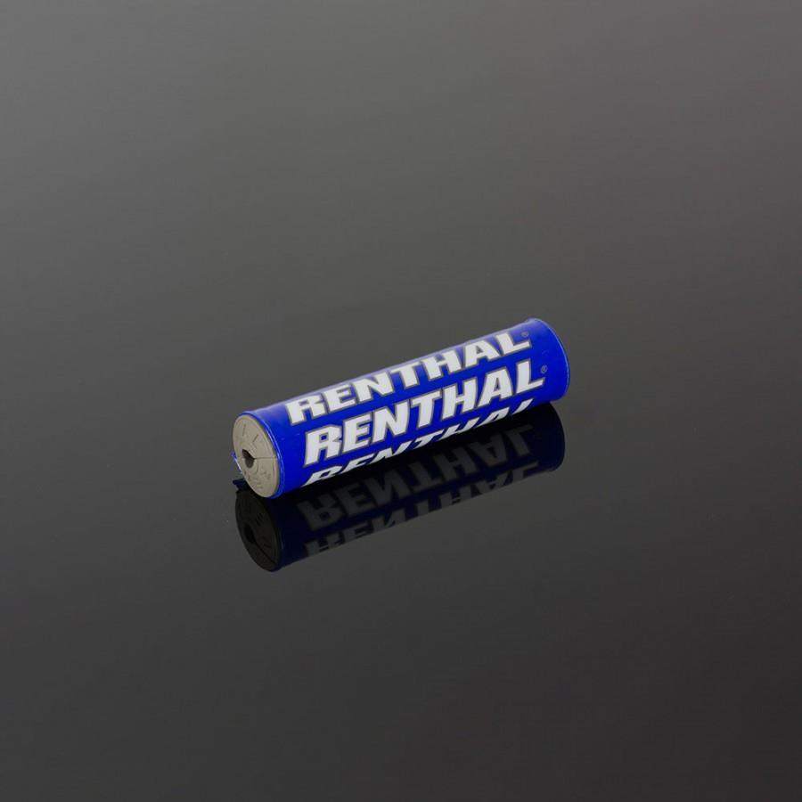 Renthal Mini Supercross Bar Pad 7.5" inch 180mm Blue Silver White Grey Foam