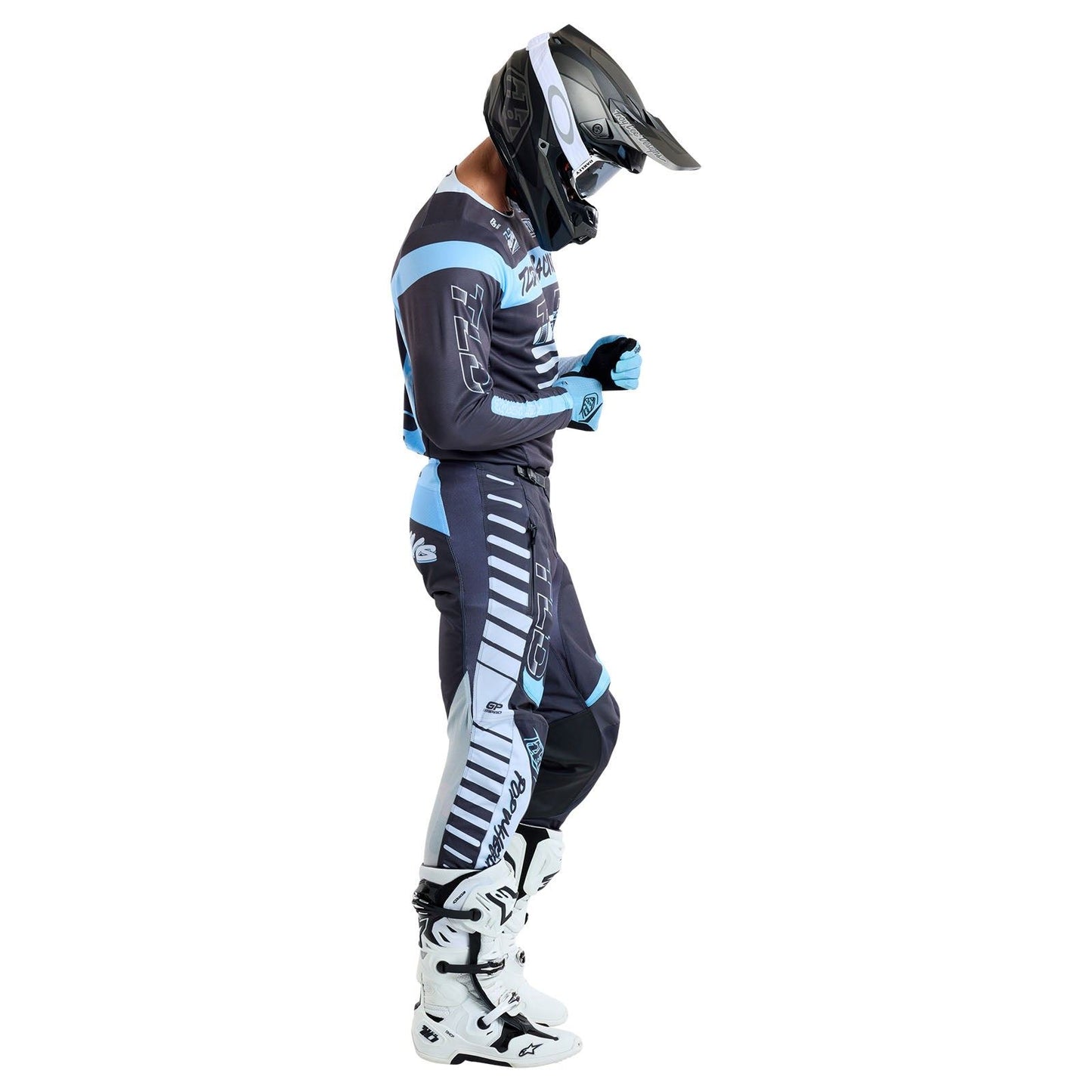 Troy Lee Designs Spring 2025 MX Combo Kit GP PRO Fifty-50 Charcoal Smoke