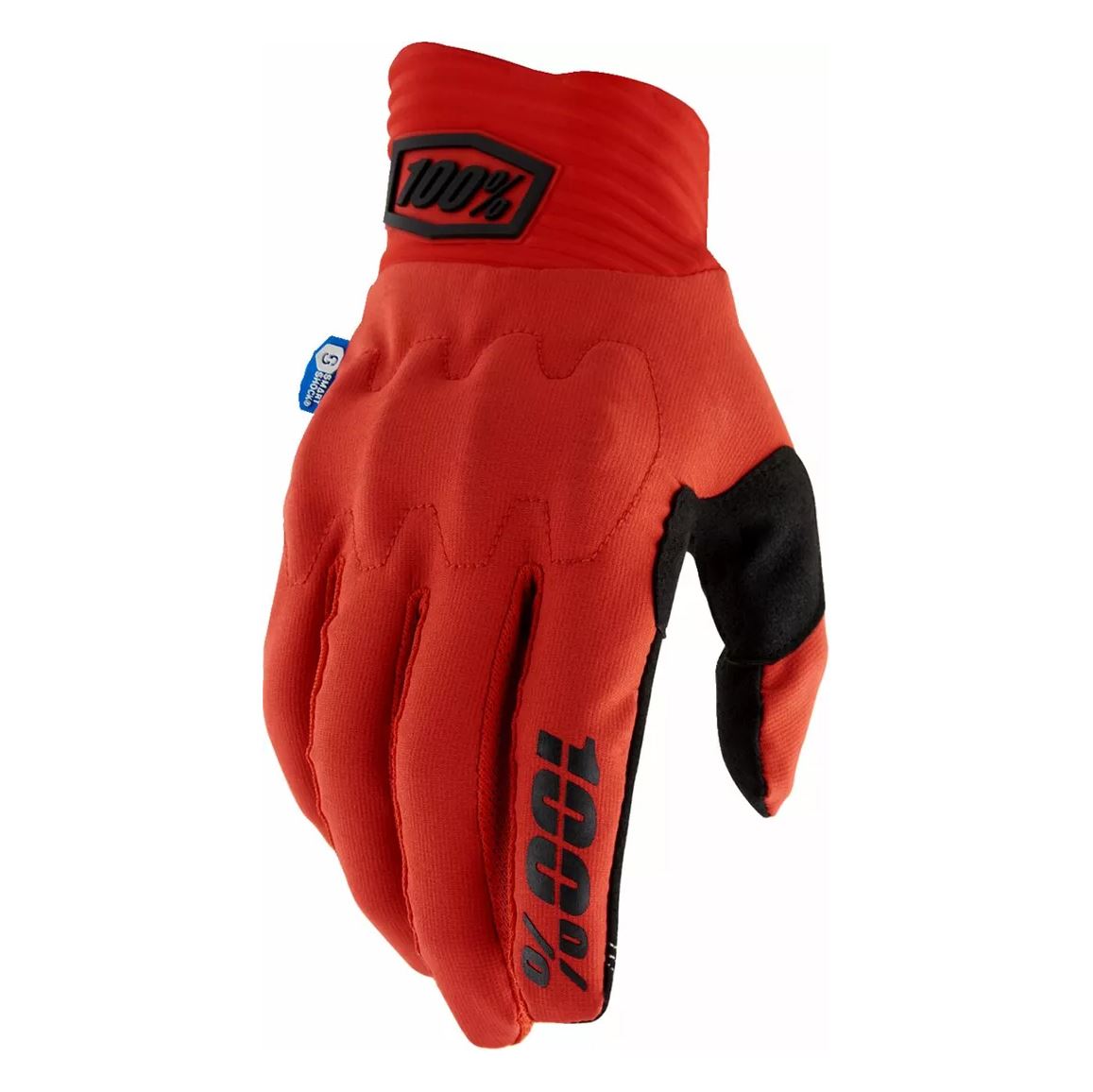 100% MX Gloves Cognito Smart Shock Red