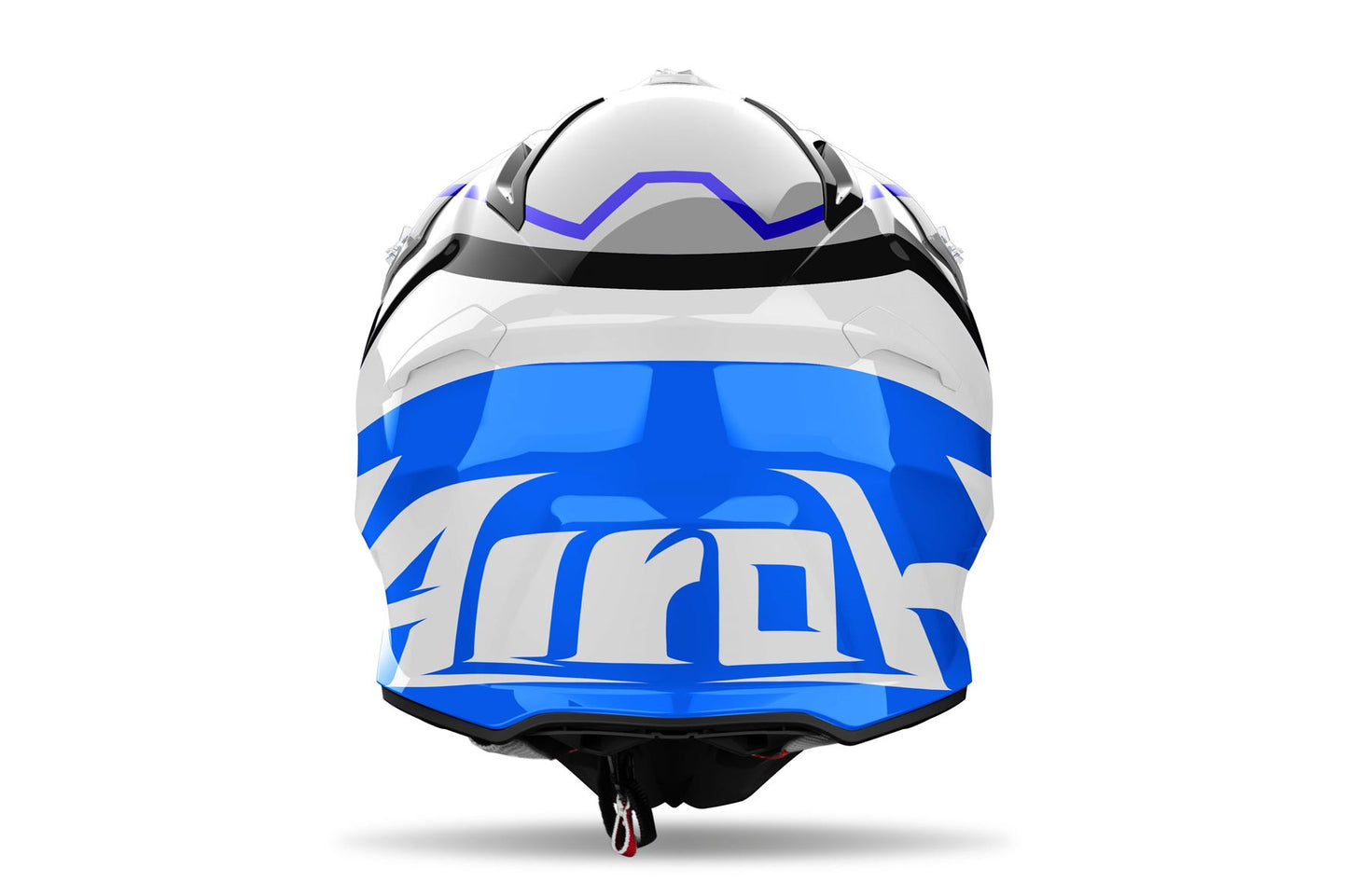Airoh Helmet 2024 Aviator Ace 2 Ground Blue Gloss Composite Carbon
