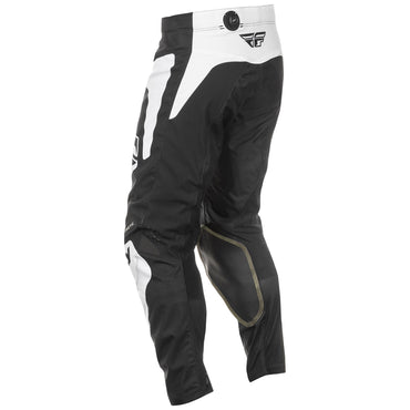Fly Racing 2025 Kinetic Sym Motocross Pants Black White