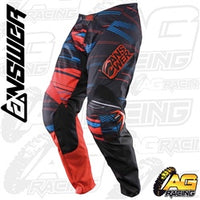 Answer Adult Syncron Red Blue Race Pants