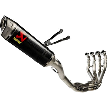 Akrapovic Carbon Fiber Racing Line Full Exhaust System For Kawasaki ZX-10 R 1000 ABS Ninja Performance 2019-2025