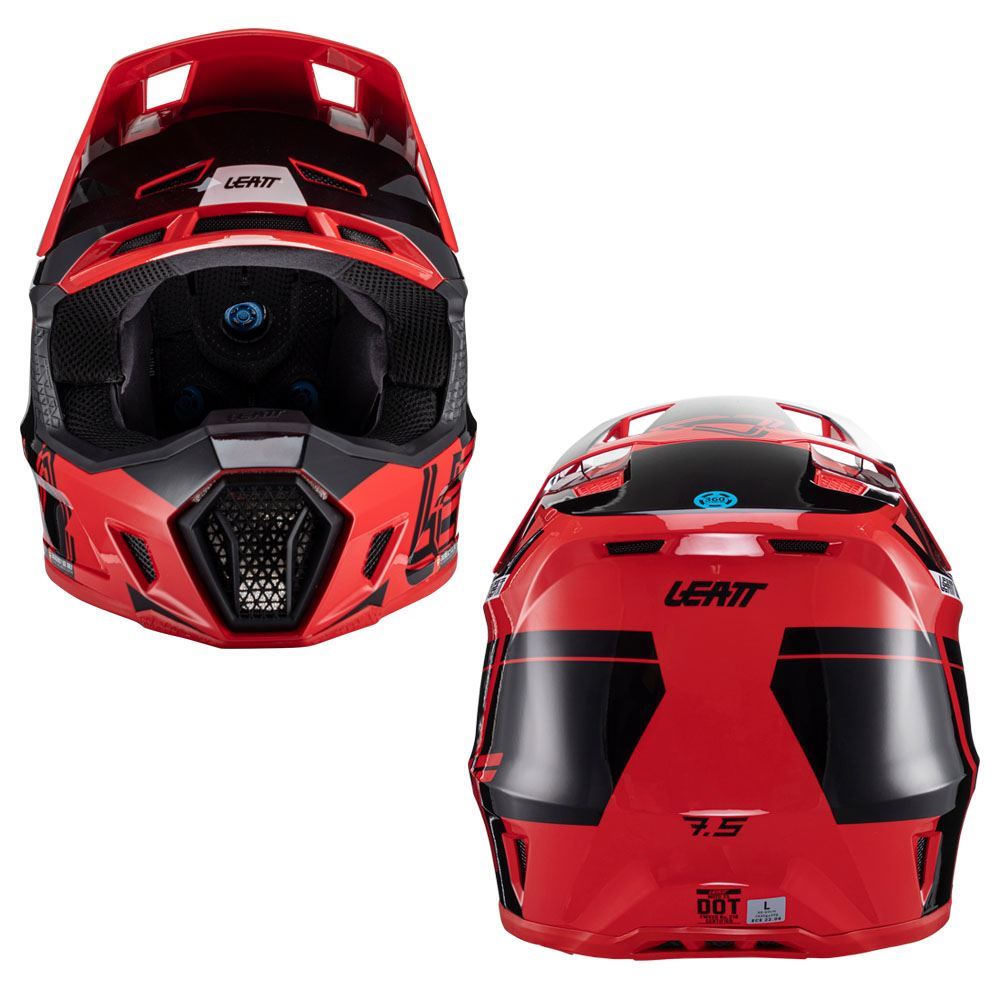 Leatt 2024 Helmet Moto 7.5 V24 Red