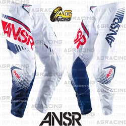 Answer Syncron White Red Race Pants