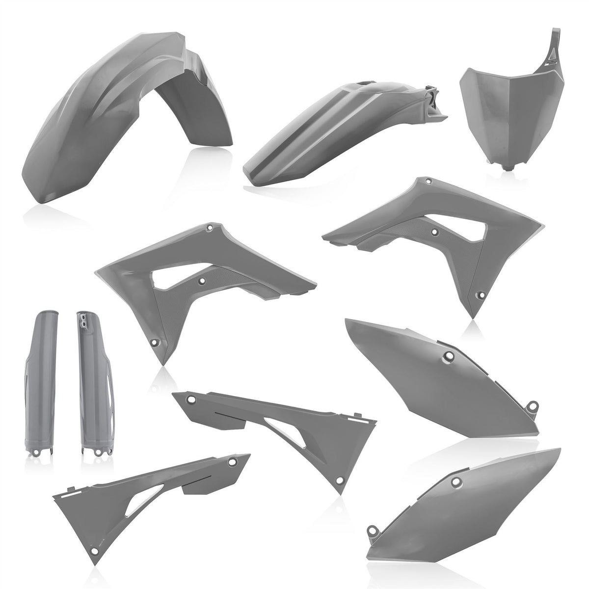 Acerbis Full Plastic Kit Grey 0023617.070