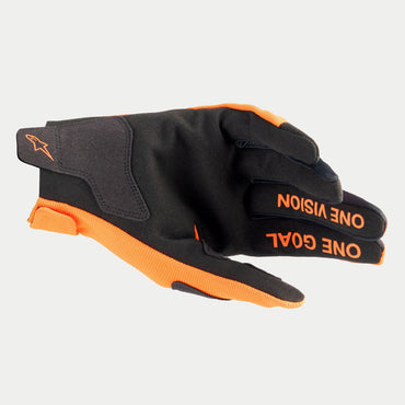 Alpinestars 2024 Radar Motocross Gloves Hot Orange Black