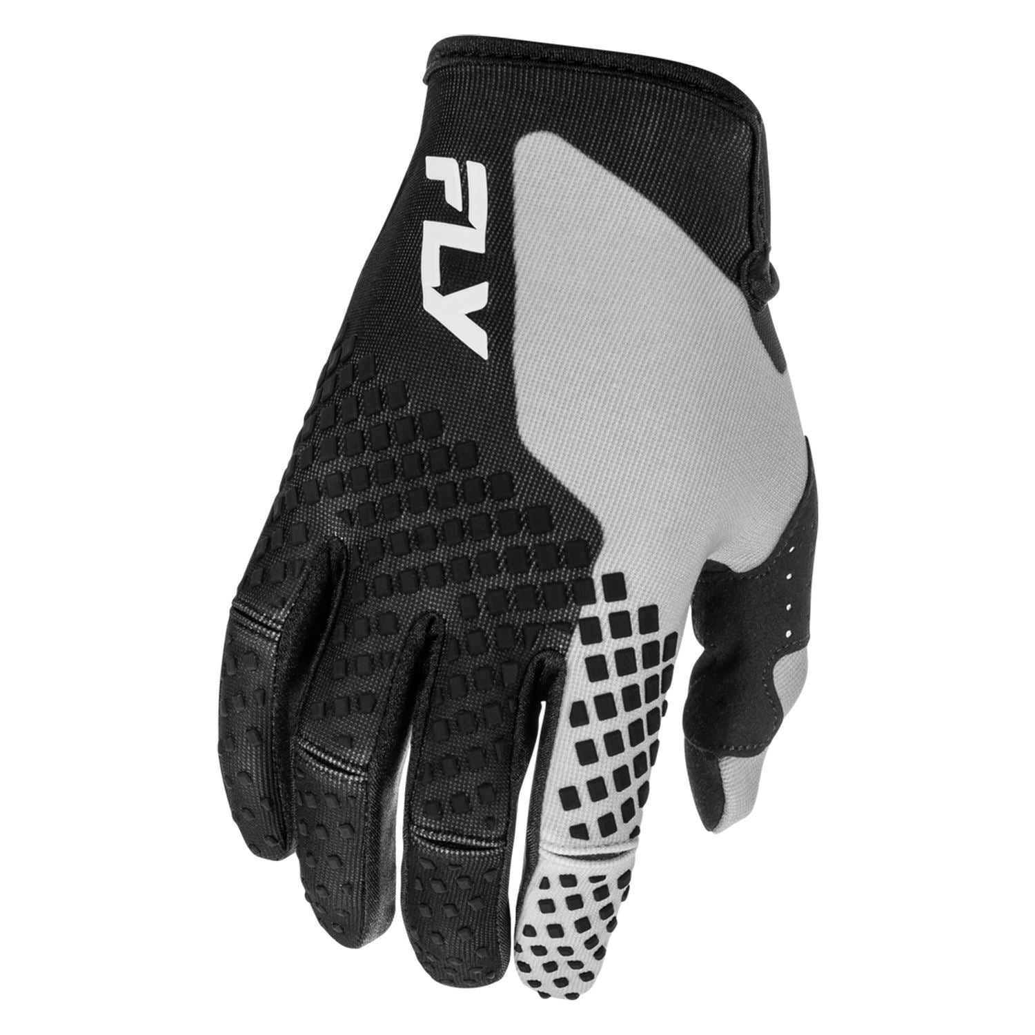 Fly Racing 2026 Motocross Gloves Kinetic Black Grey