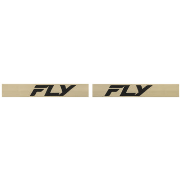 Fly Racing 2025 Focus Motocross Goggles Khaki Black with Clear Lens