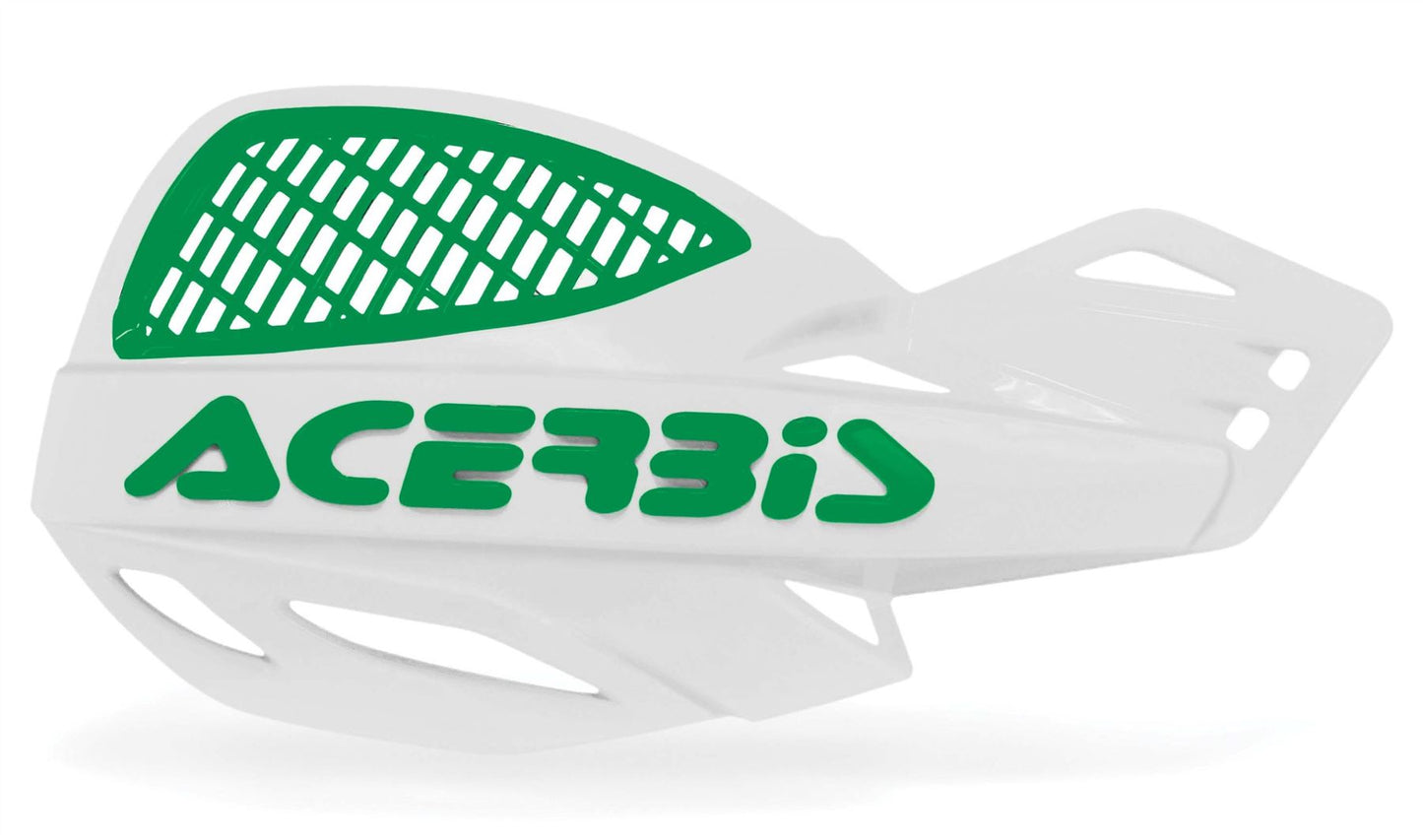Acerbis Uniko MX Handguards Pair + Kit For White Green Gas Gas EC EX MC XC