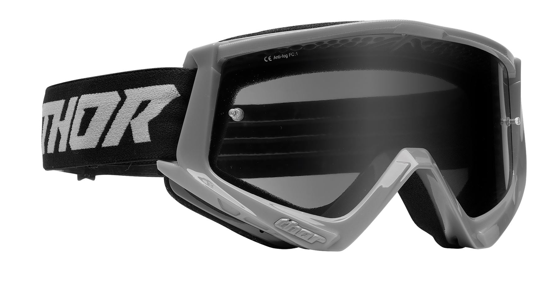 Thor 2025 Motocross Goggles Combat Racer Sand Grey Black