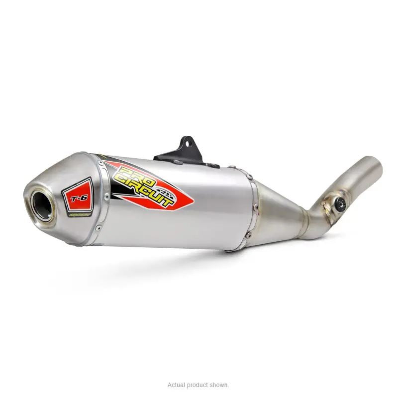 Pro Circuit T-6 Stainless Slip-On Silencer For Suzuki RM-Z 450 2018-2023