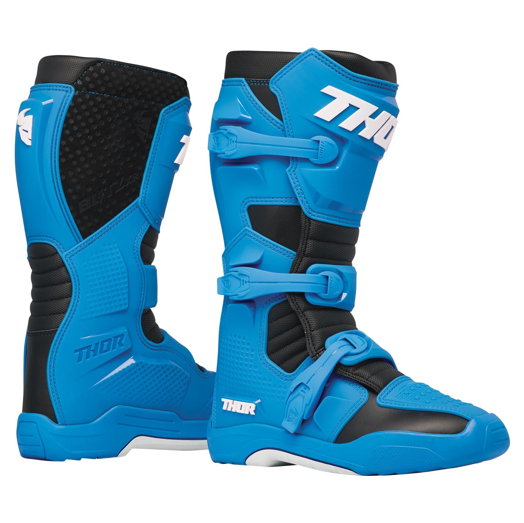 Thor 2024 Motocross Boots Blitz XR Blue Black
